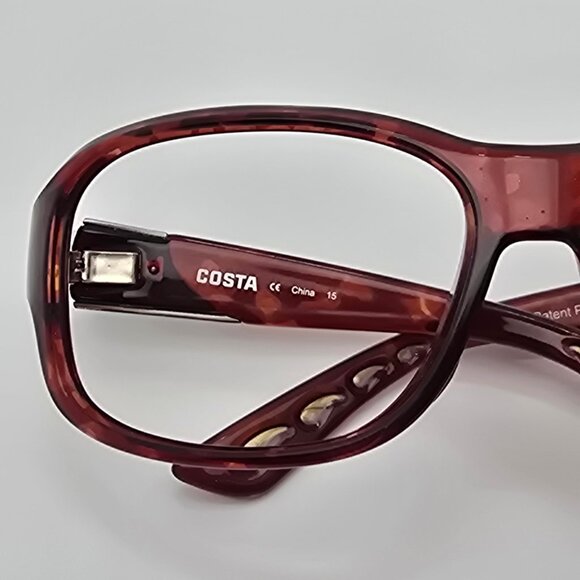 Costa Del Mar Inlet IT 10 Tortoise Sunglasses Frame w/ Flexhinge 58-14-120 - Picture 14 of 14